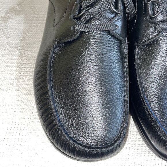 SAS Men’s Work Shoes Size 15 M Black Leather Occupational Clinic Comfort NWOB main image 2